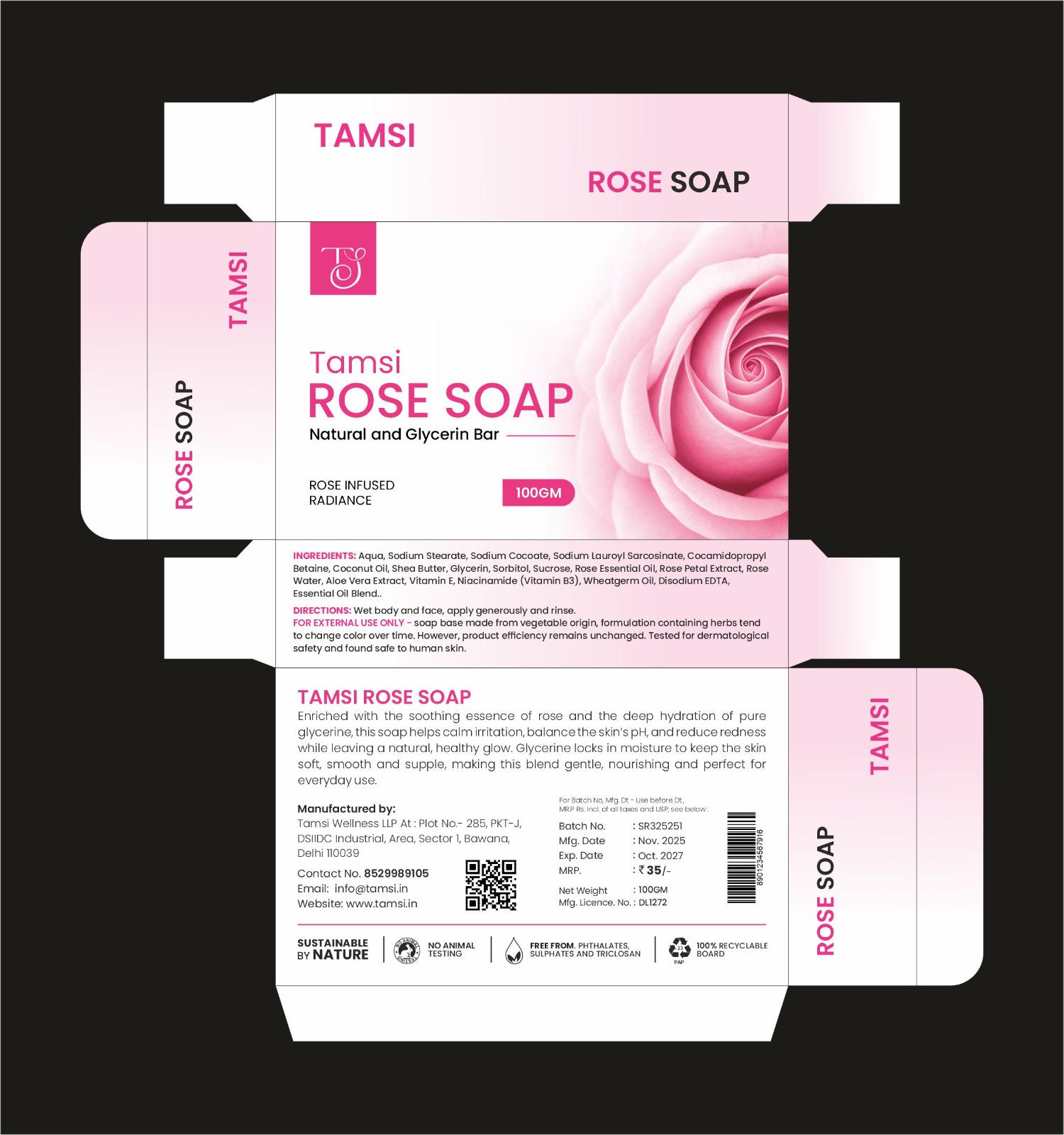 Tamsi Product Packaging 2